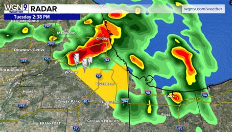 Severe Thunderstorm Warning issued for Cook, Lake County